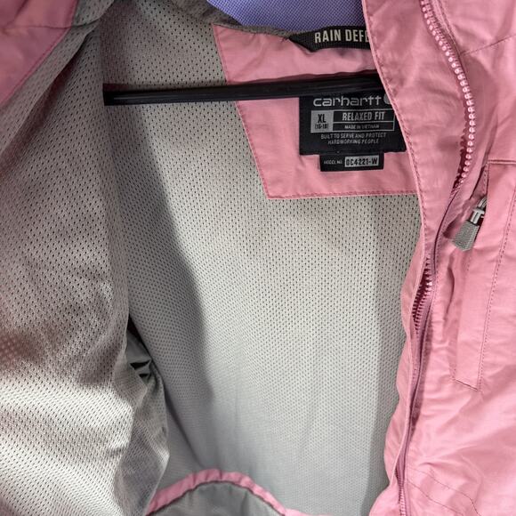 Carhartt Coat Women’s Rain Defender® Relaxed Fit Lightweight OC4221-W Sz XL - Picture 2 of 9